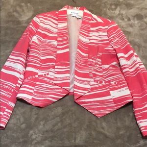 Pink and white NY&C blazer